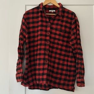 Madewell buffalo plaid flannel